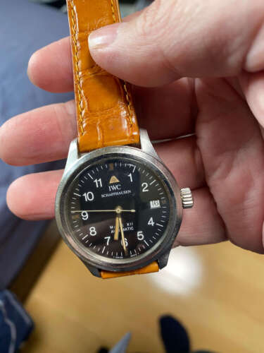 IWCマーク12　Ref.324101　インデックス、針蓄光再生、ケース仕上げしました